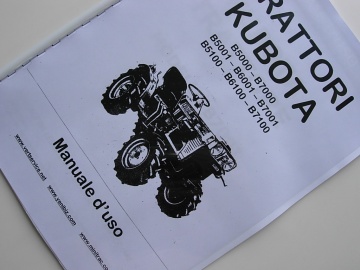 Kubota B5001-6001-7001- Zen-NohZB5001-6001-7001