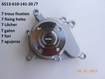 Waterpomp Iseki - Iseki : TA, TA230, TA250, TA270, TE3210, TL, TL2100, TL2300, TU, TU180, TU185, TU200, TU205, TU220, TU240, TU1700, TU1900, TU2100, TU PP
