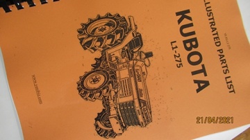 Aanzicht van tekening Kubota - Kubota : L1-275
