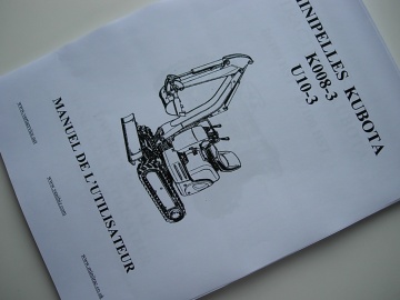 Kubota K008-3  U10-3 minigravers