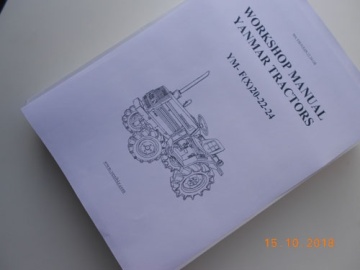 Werkplaats handleiding Yanmar in het Engels - Yanmar : F20 - FX20, F22-FX22, F24-FX24
