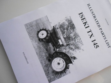 Aanzicht van tekening Iseki