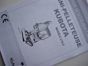 Kubota U15-3 minigravers