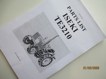 Aanzicht van tekening Iseki - Iseki : TE3210
