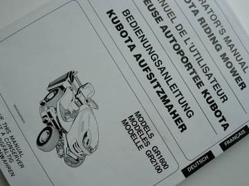 Kubota GR1600 - GR2100