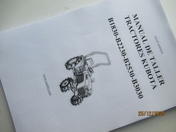 Werkplaats handleiding Kubota in het Spaans - Kubota : B1830
