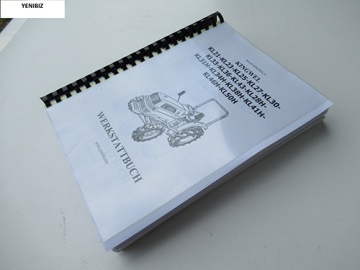 Werkplaats handleiding Kubota in het Duits - Kubota : KINGWELL, KL, KL21, KL23, KL25
