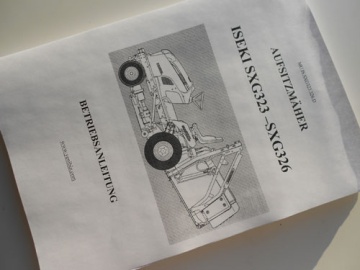 Handleiding Iseki in het duits - Iseki : Mowers
