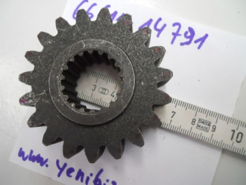 AP - 19 tanden - 18 middengroeven - dikte 17 + 2 mm