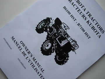 Kubota B6100HST - B7100 HST