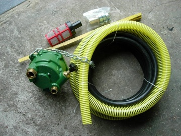 AP - op 1"3/8 PTO - met 2 x 6 m pijp - 1 filter en aansluitingen - opbrengst: 37L/min.