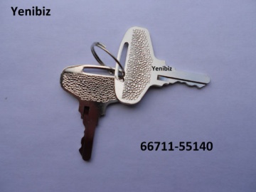 Sleutel van contactslot Kubota  - Kubota : B1-14, B1-15, B1-16, B1-17, B40, B1702, B1902, B4200, B6200, B7200, B8200, B8200HST
Zen-Noh : ZB1702, ZB1902
