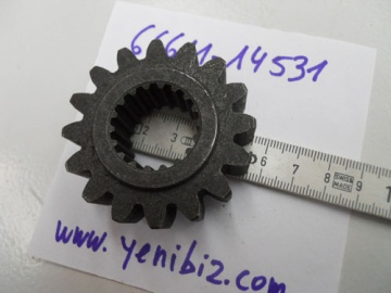 AP - 16 tanden - 18 middengroeven - dikte 17 + 2 mm