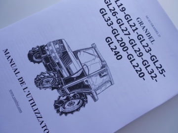 Werkplaats handleiding Kubota in het Italiaans - Kubota : GL19, GL21, GL23, GL25, GL26, GL27, GL29, GL32, GL33, GL200, GL220, GL240, GRANDEL

