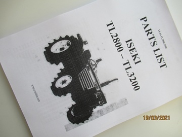 Aanzicht van tekening Iseki - Iseki : TL2800
