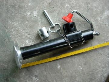 AP - voor kleine aanhangwagen - kruk boven - kapaciteit: 1000 kg