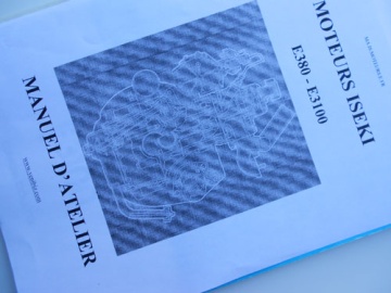 Werkplaats handleiding Iseki in het Frans - Iseki : GEAS, Mowers, Sial/Hunter, Sial/Hunter 16S/TH16, Sial/Hunter 18s/TH18, Sial/Hunter 20S/TH20, Sial/Hunter 22s/TH22, Sial/Hunter 24s/TH24, Sial/Hunter 26s/TH26, TF3, TF5, TF15, TF17, TF19, TF153, TF173, TG21, TG23, TG25, TM, TM15, TM17, TM215(H), TM217(H)
