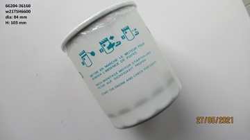 Hydraulische Kubota filter - Kubota : B1550, B1750, B2410, B6100, B6100HST, B6200, B7100, B7100HST, B9200
Zen-Noh : ZB6100, ZB6200, ZB7100
