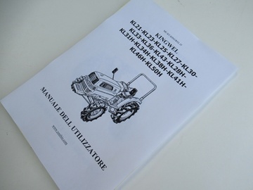 Handleiding Kubota in het Italiaans - Kubota : KINGWELL, KL, KL21, KL23, KL25
