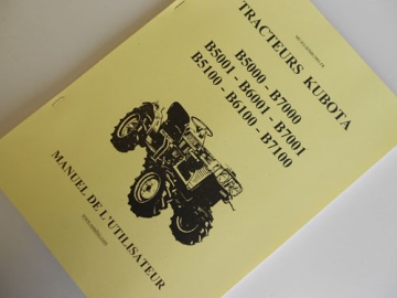 Kubota B7000 - B7001- Zen-Noh ZB7000 -ZB7001