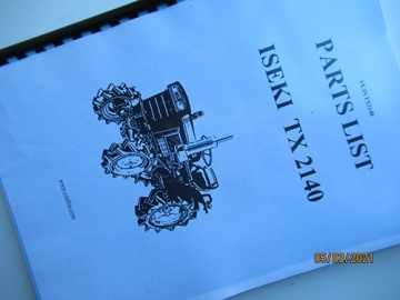 Aanzicht van tekening Iseki - Iseki : TX2140
