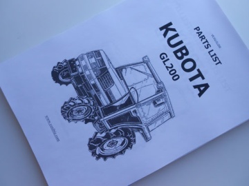Aanzicht van tekening Kubota - Kubota : GL200
