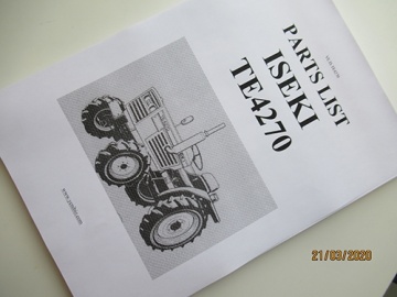 Aanzicht van tekening Iseki - Iseki : TE4270
