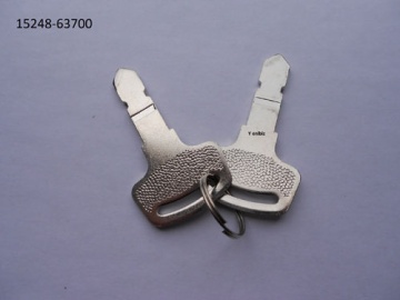 Sleutel van contactslot Kubota  - Kubota : B1121, B1161, B1181, B1220, B1241, B1410, B1610, B1620, B1820, B2420, GB13, GB14, GB15, GB16(F), GB18(F), GB20(F), GB160, GB180, GB200
