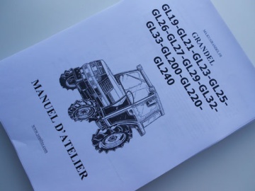 Werkplaats handleiding Kubota in het Frans - Kubota : GL19, GL21, GL23, GL25, GL26, GL27, GL29, GL32, GL33, GL200, GL220, GL240, GRANDEL
