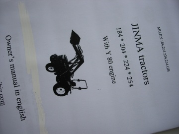 Jinma 184 - 204 - 224 - 254 - Y80 motor