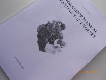 Werkplaats handleiding Yanmar in het Engels - Yanmar : F20 - FX20, F22-FX22, F24-FX24
