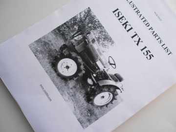 Aanzicht van tekening Iseki