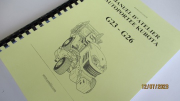 Kubota G23 - G26