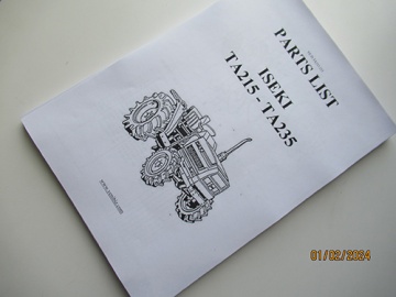 Aanzicht van tekening Iseki - Iseki : TA215, TA235
