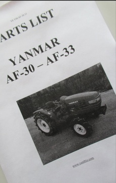 Aanzicht van tekening Yanmar  - Yanmar : AF-30, AF-33
