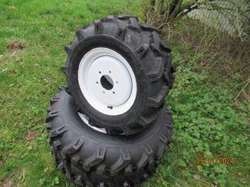 Kit witte landbouwraden 12 en 16"  - Iseki : Sial, TF15, TM, TM215, TM223
